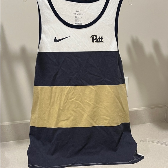 Nike Other - Nike Pitt Navy and Gold Tank Top